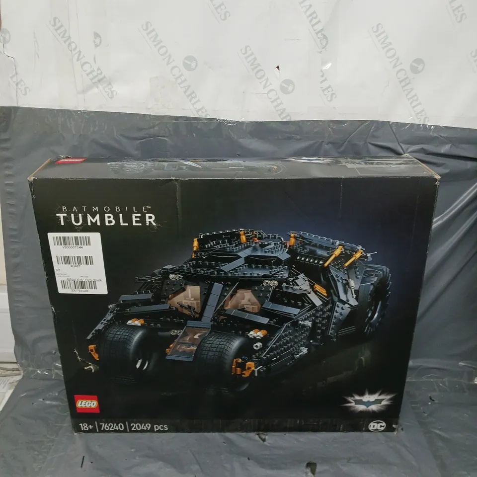 BOXED LEGO 76240 BATMAN THE DARK KNIGHT TRILOGY BATMOBILE TUMBLER RRP £229.99