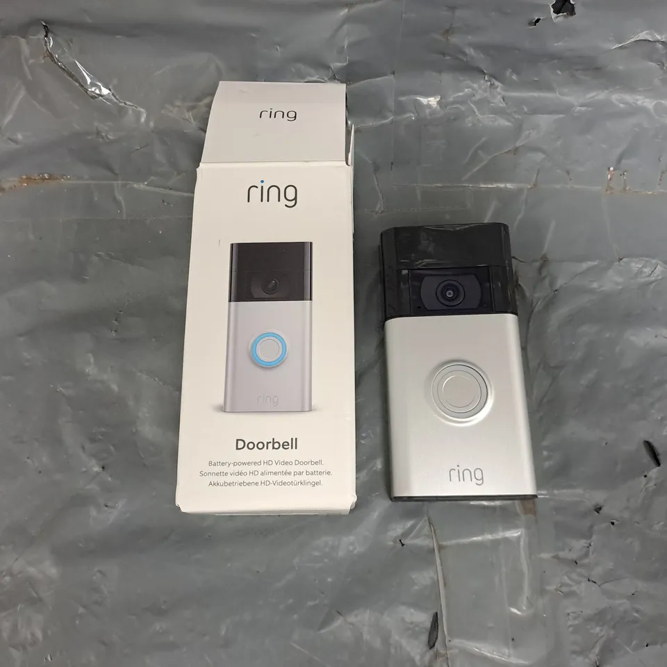 BOXED RING VIDEO DOORBELL WITH CHIME (2ND GEN)
