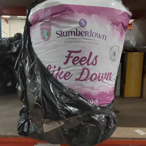 BAGGED SLUMBERDOWN FEELS LIKE DOWN 10.5 TOG DUVET // SIZE: DOUBLE 