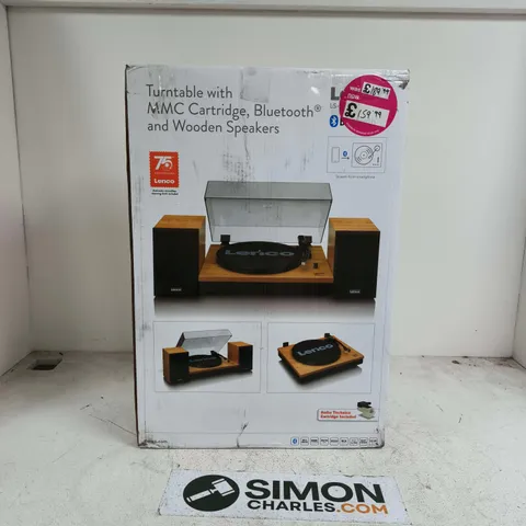 LENCO TURNTABLE WITH MMC CARTRIDGE WITH BLUETOOTH - LS-300WD