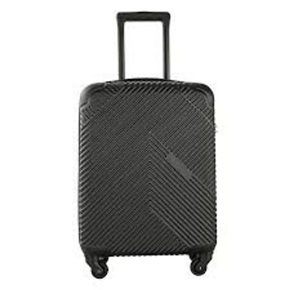 BOXED NEO BLACK HARD SHELL LUGGAGE SUITCASE (1 BOX)