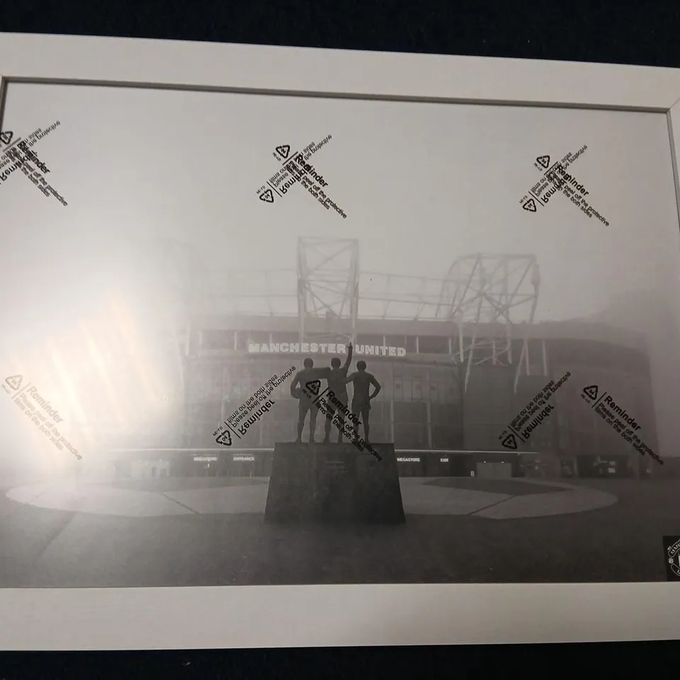 FIVE ASSORTED SPORTING STADIUM ART WORKS