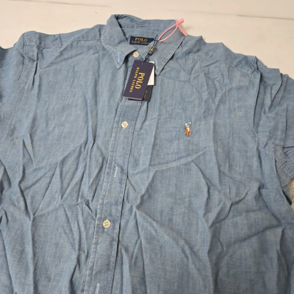 POLO RALPH LAUREN DENIM SHIRT – SIZE L