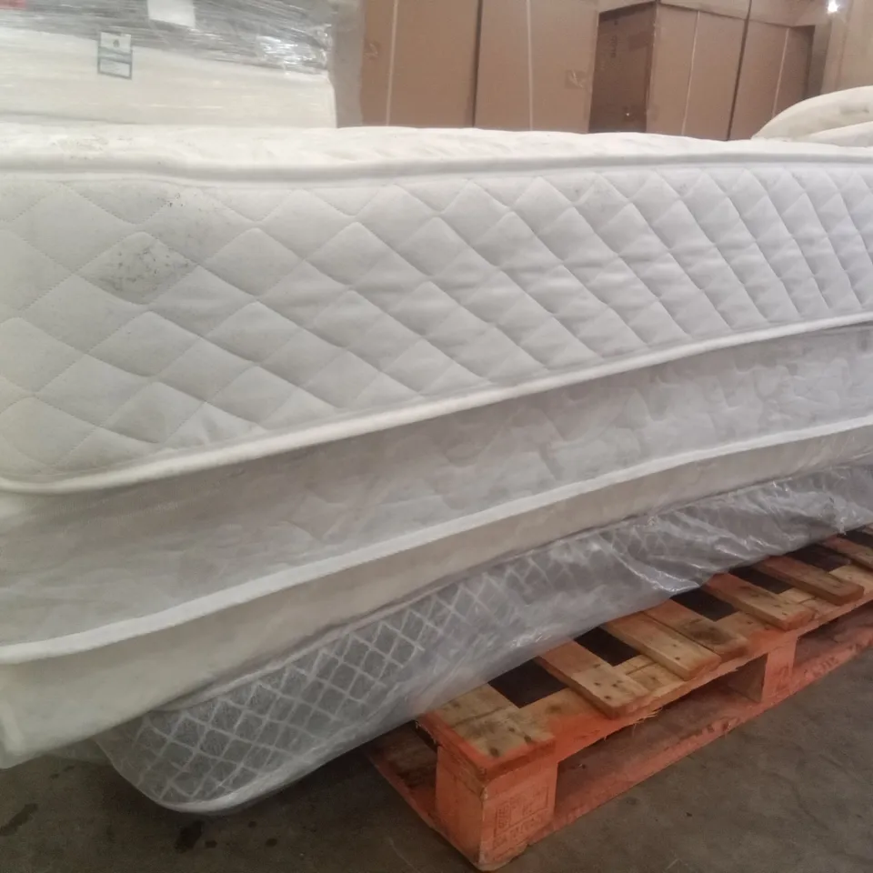 PALLET CONTAINING 4 ASSORTED BAGGED & UNBAGGED MATTRESSES 