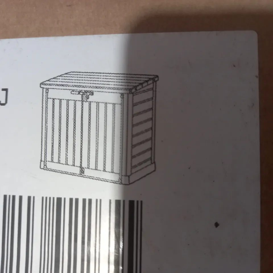 BOXED KETER STORE IT OUT MAX IN BROWN/BEIGE - COLLECTION ONLY  RRP £169.99