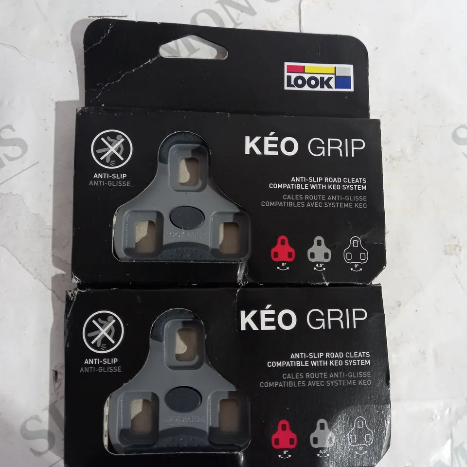 SET OF 2 KEOGRIP ANTI-SLIP ROAD CLEATS 