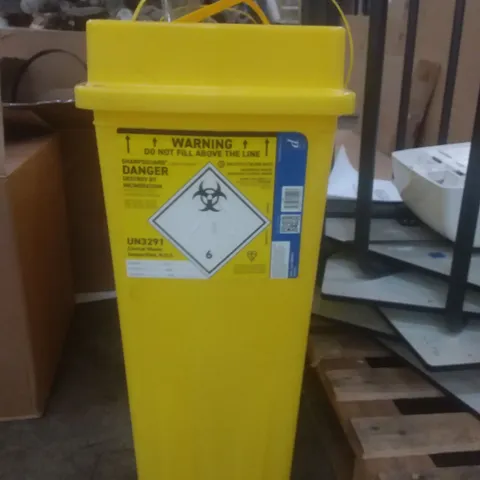 7 DANIELS SHARPS GUARD YELLOW THEATRE CLINICAL WASTE BINS