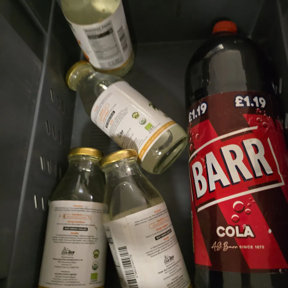 APPROXIMATELY 7 ASSORTED DRINK ITEMS TO INCLUDE - PEPSI MAX , DA-SH SPARKLING WATER , KING COCONUT WATER ETC