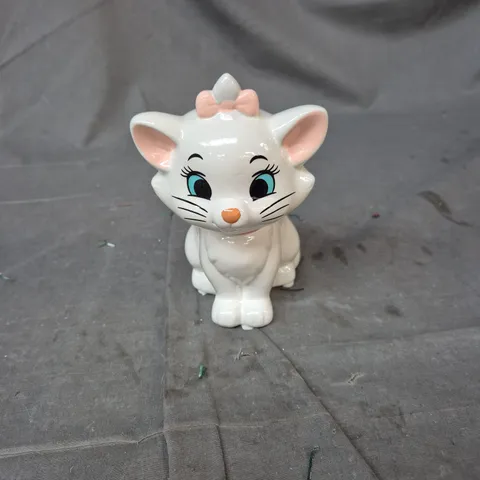 DISNEY MARIE THE ARISTOCATS CAT FIGURINE – CERAMIC MONEY BOX