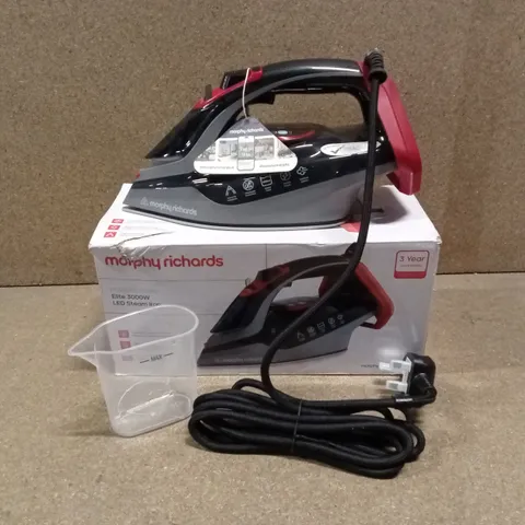 BOXED MORPHY RICHARDS ELITE 3000W LED STEAM IRON