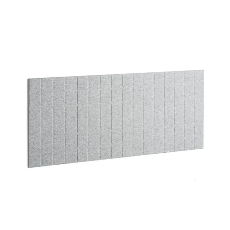 5 BOXED ACOUSTIC PANEL SPLITS 1600×600MM, LIGHT GREY (2 BOXES)