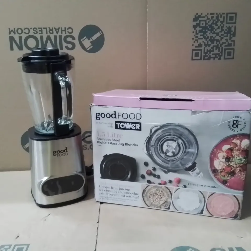 BOXED GOOD FOOD DIGITAL JUG BLENDER