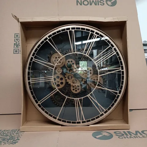 LESSER AND PAVEY LED COG CLOCK