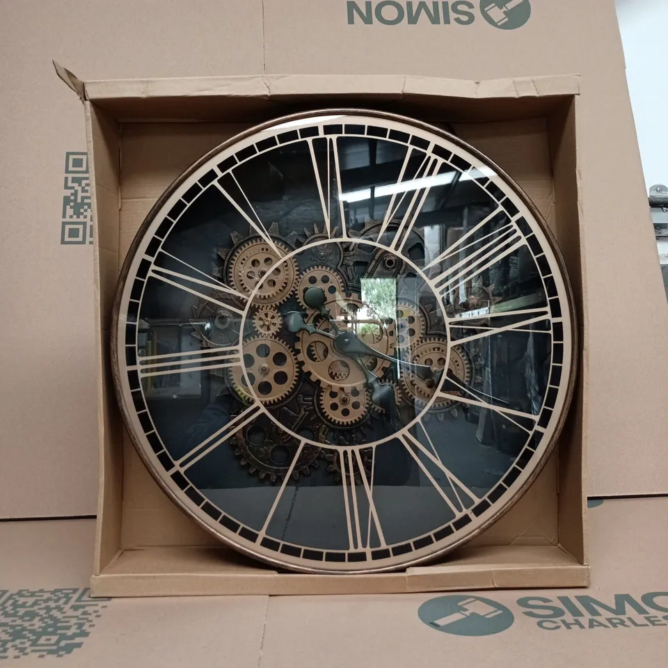 LESSER AND PAVEY LED COG CLOCK