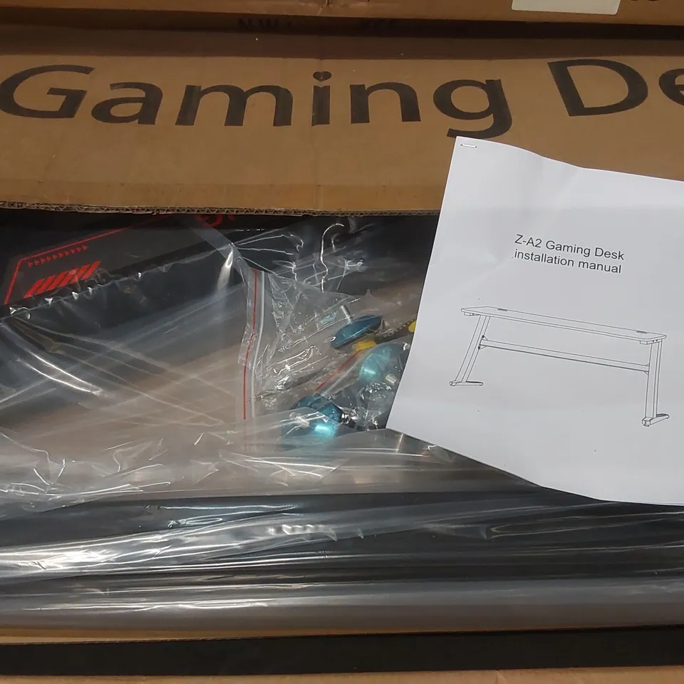 PALLET CONTAINING A VERY LARGE QUANTITY OF GAMING DESKS
