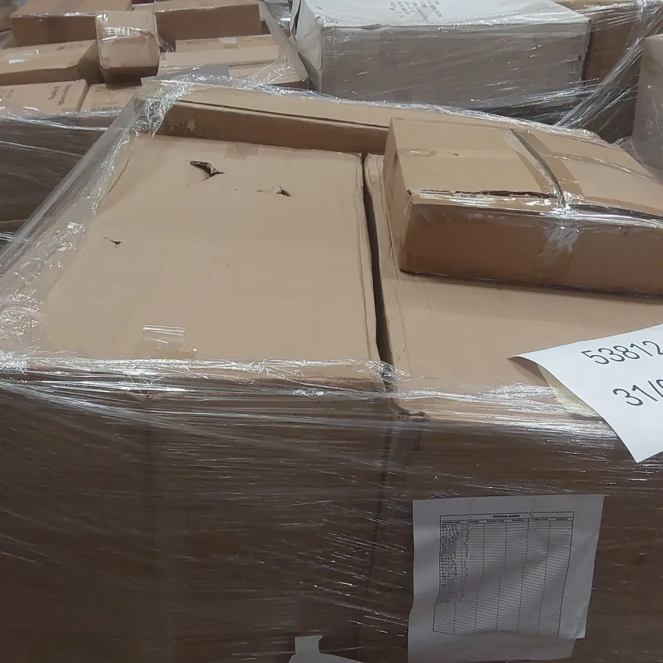 PALLET CONTAINING A VERY LARGE QUANTITY OF ASSORTED DESIGNER LIGHTING PRODUCTS