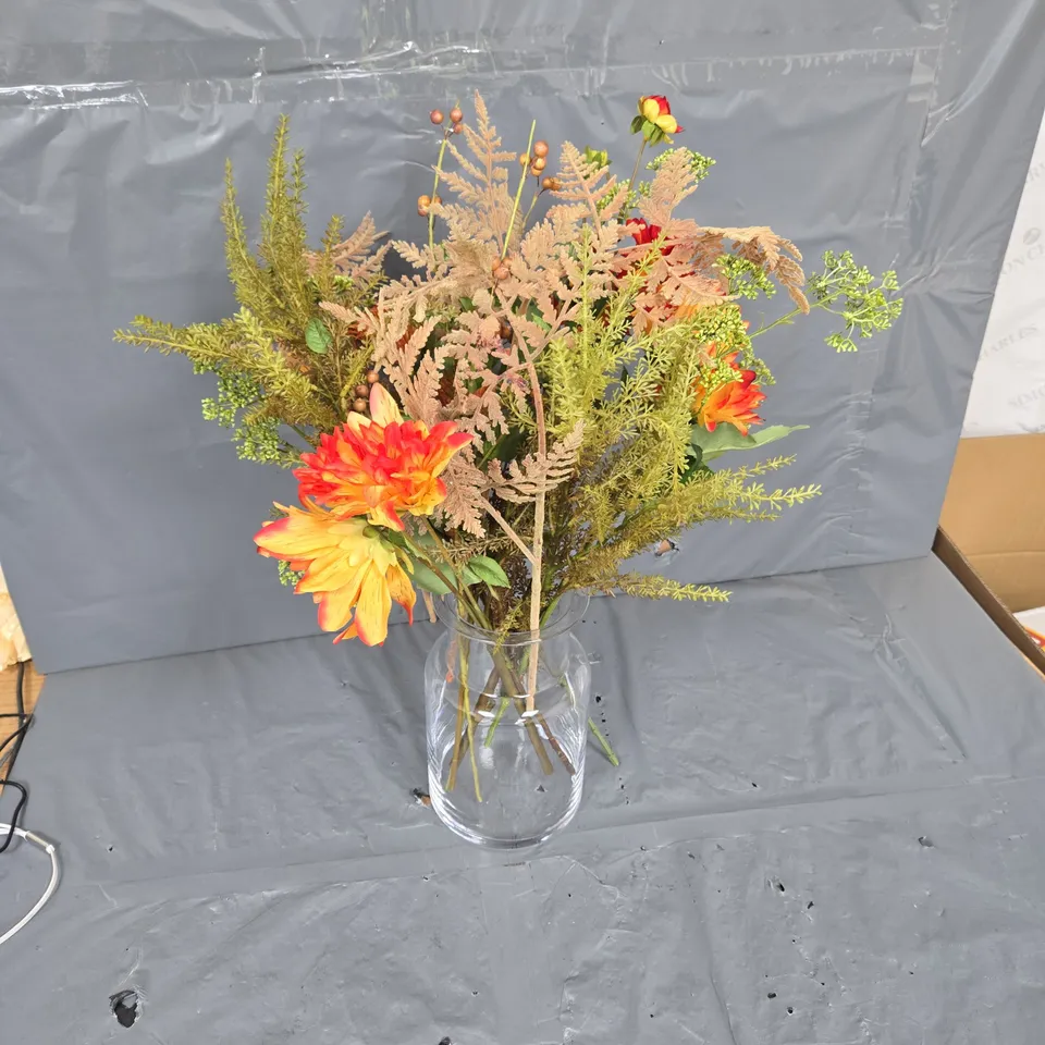 FAUX PLANT WITH VASE - COLLECTION ONLY