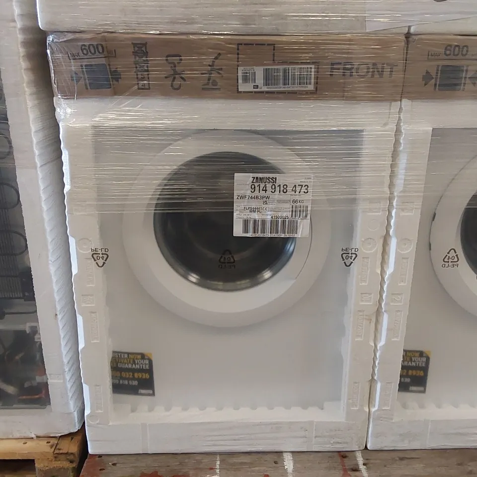 ZANUSSI ZWF744B3PW 7 KG 1400 SPIN WASHING MACHINE - WHITE