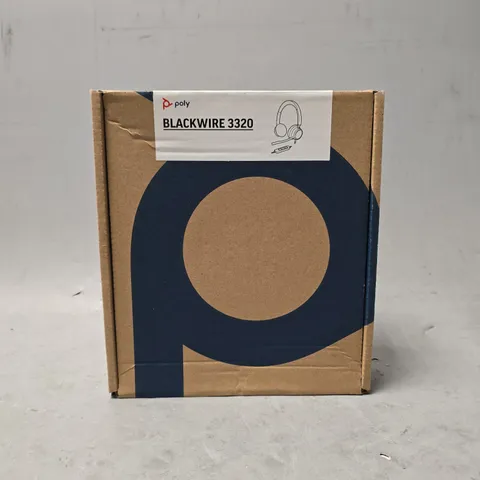 BOXED POLY BLACKWIRE 3320 HEADSET