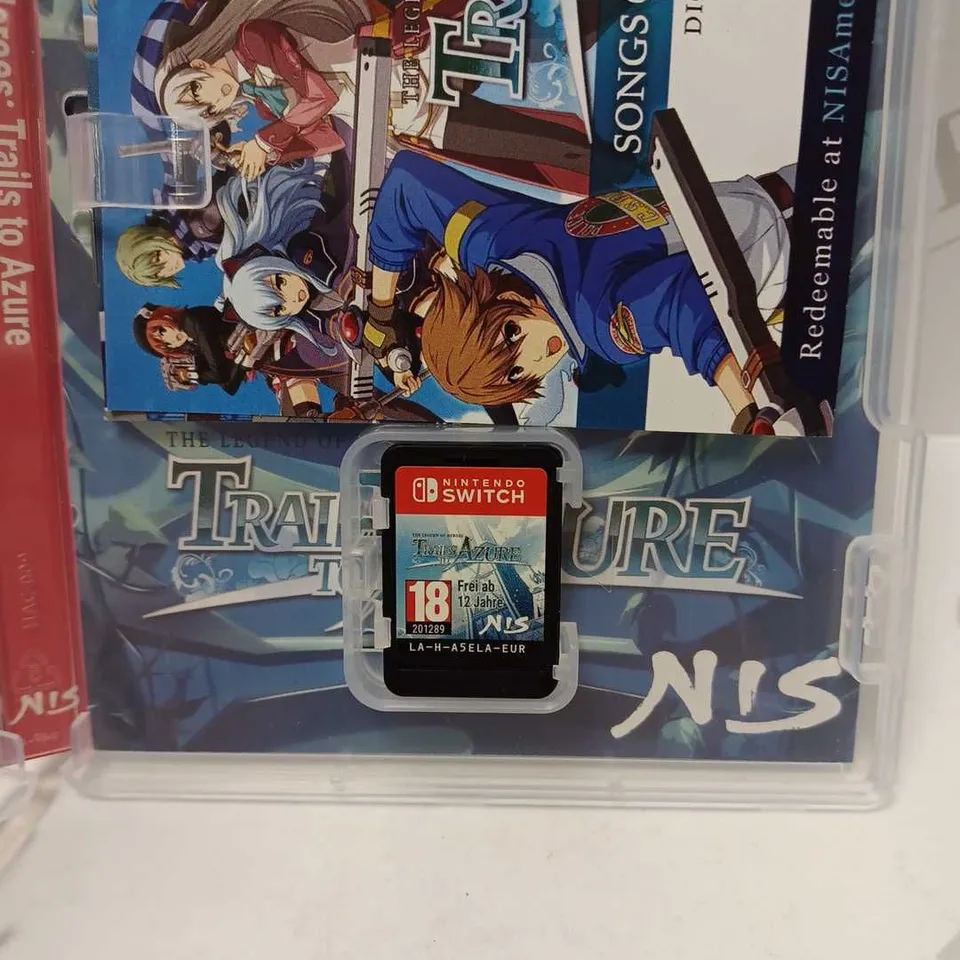 NINTENDO SWITCH TRAILS TO AZURE