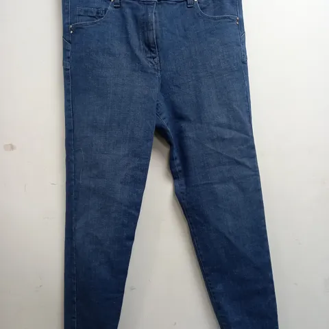 NEXT LIFT, SLIM & SHAPE SKINNY JEANS IN NAVY - 18R