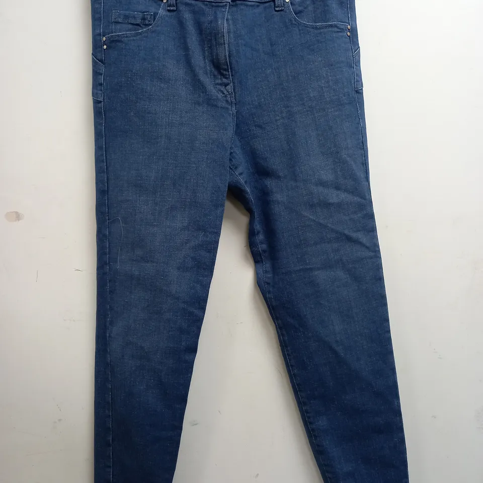 NEXT LIFT, SLIM & SHAPE SKINNY JEANS IN NAVY - 18R