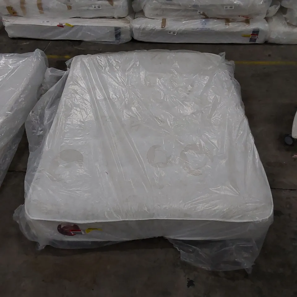 QUALITY BAGGED SAREER MATRAH 4'6" DOUBLE POCKET SPRUNG MATTRESS
