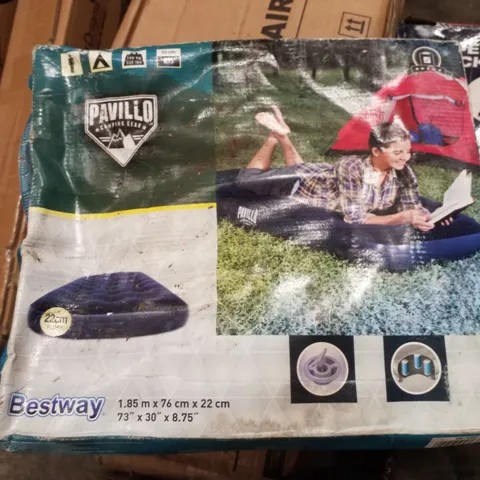 BOXED BESTWAY PAVILLO CAMPING GEAR AIRBED - JR TWIN