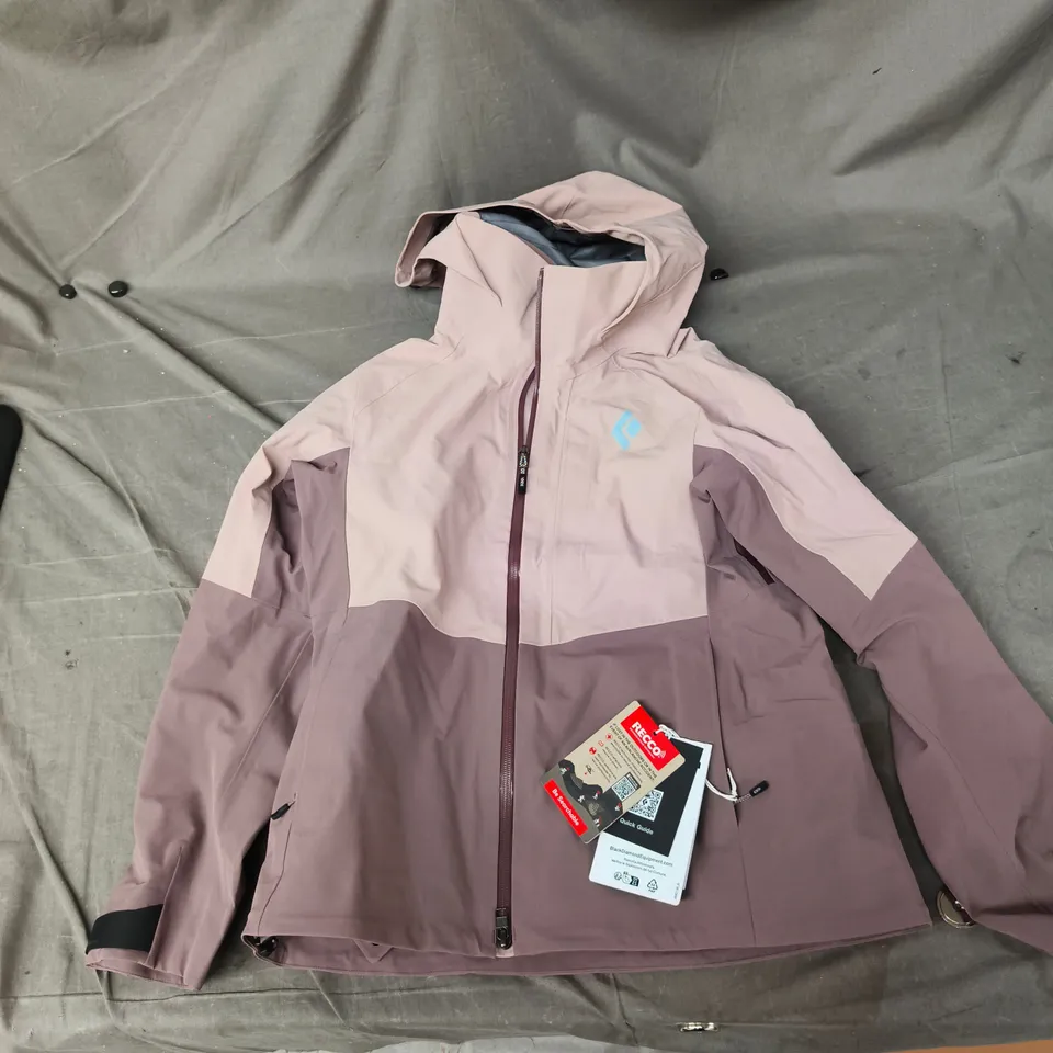 BLACK DIAMOND WOMEN’S RECON STRETCH SHELL JACKET – PINK/MAUVE, SIZE S/P