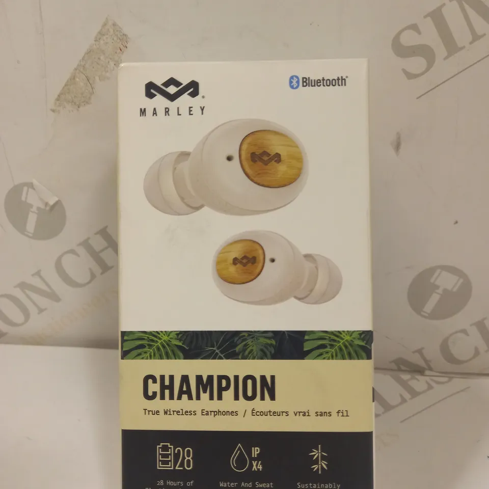 HOUSE OF MARLEY CHAMPION WIRELESS BLUETOOTH EARPHONES