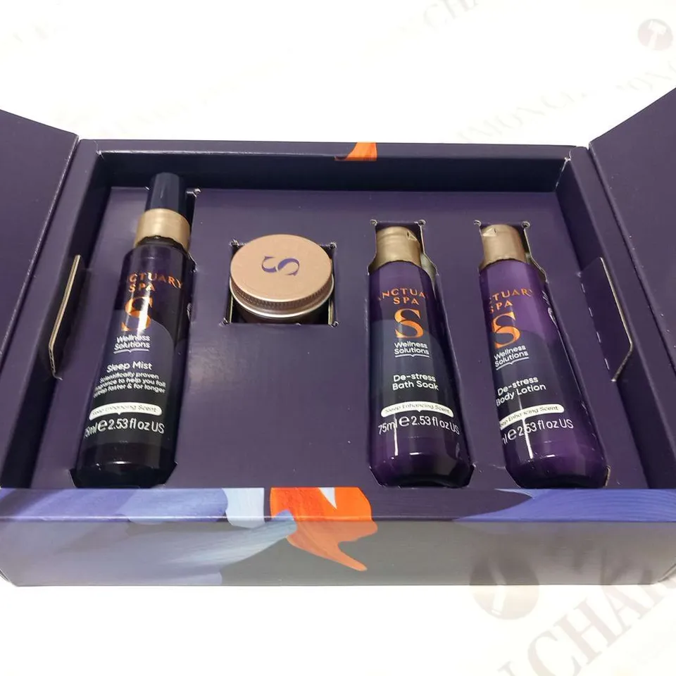 BOXED SANCTUARY SPA WELLNESS SOLUTIONS WELLNESS WONDERS 