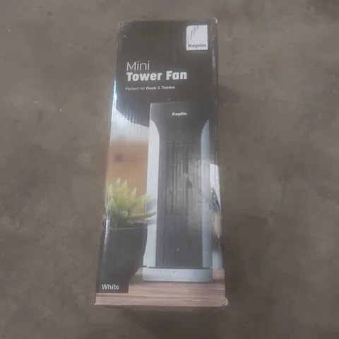 BOXED KEPLIN MINI TOWER FAN