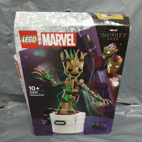 BOXED EGO MARVEL DANCING GROOT BUILDABLE TOY SET 76297