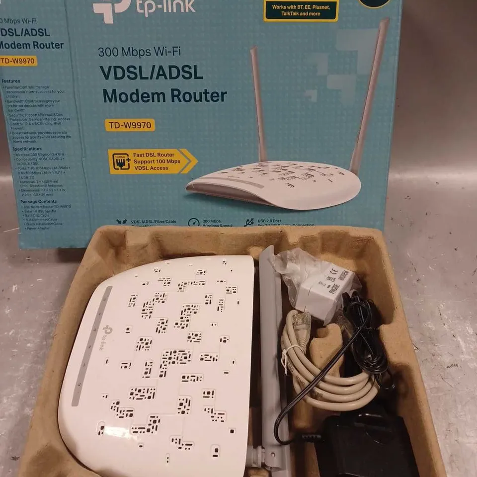 BOXED TP-LINK TD-W9970 WIRELESS MODEM ROUTER 