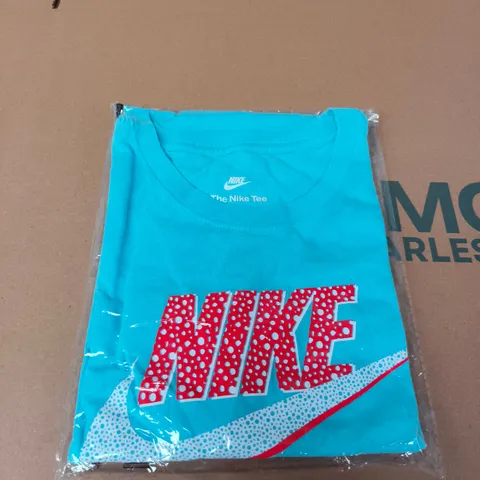 NIKE TURQUOISE T‑SHIRT –SIZE S