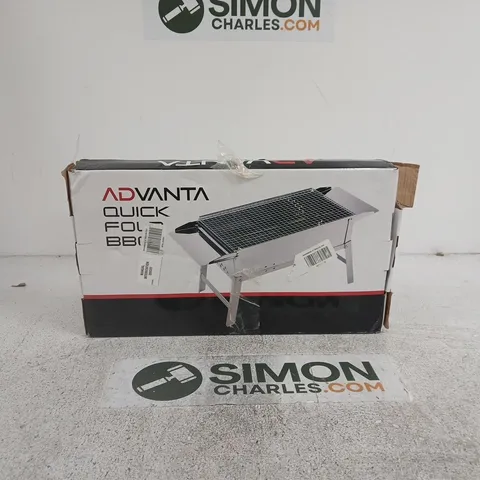 ADVANTA QUICK FOLD BBQ – PORTABLE GARDEN GRILL