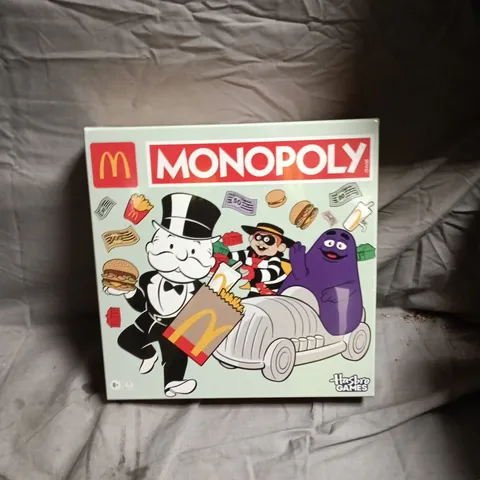 MONOPOLY – MCDONALD'S EDITION (HASBRO GAMES) BOARD GAME – BOXED