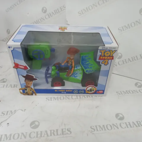 DISNEY PIXAR TOY STORY 4 RC TURBO BUGGY WOODY