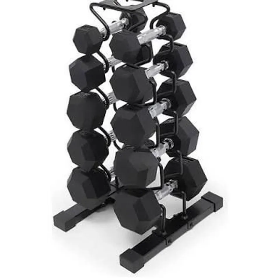 BOXED MARCY DBR-150 DUMBELL SET & RACK (4 BOXES) RRP £249