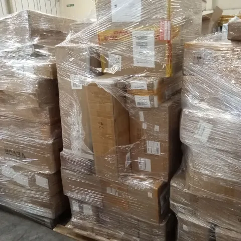 PALLET OF ASSORTED FURNITURE, HOUSEHOLD GOODS & PRODUCTS TO INCLUDE; BOXED FURNITURE ETC 