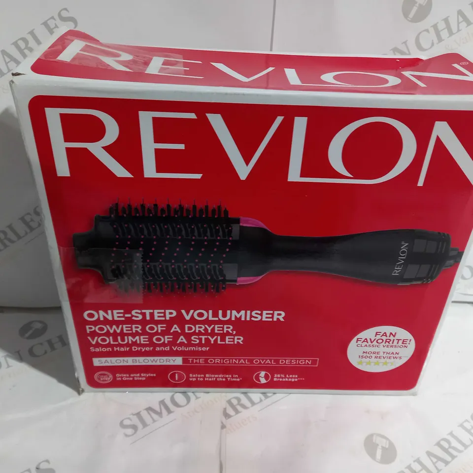 BOXED REVLON ONE-STEP VOLUMISER