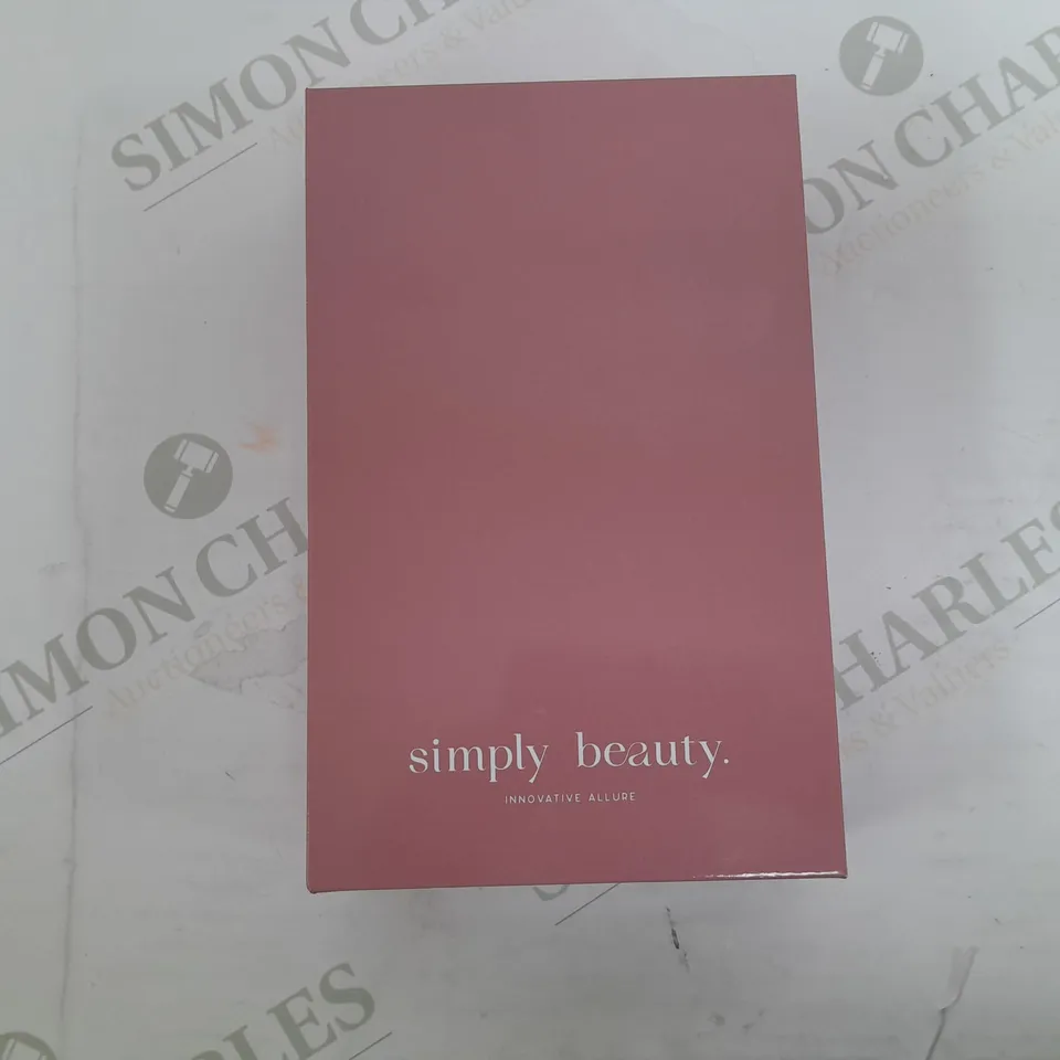 BOXED SIMPLY BEAUTY 2 IN 1 SUPER SMOOTH FACE & BROWS HAIR REMOVER, BLUSH