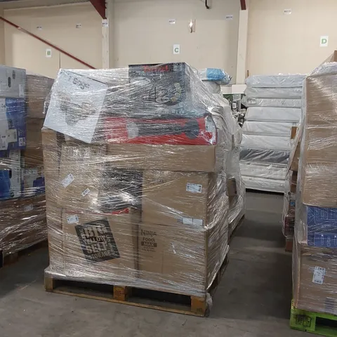 PALLET OF APPROXIMATELY 19 UNPROCESSED RAW RETURN HOUSEHOLD AND ELECTRICAL GOODS TO INCLUDE;