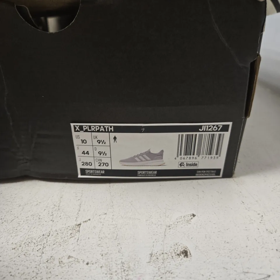 ADIDAS X_PLR PATH TRAINERS – GREY, UK 9.5 (US 10) – MEN'S