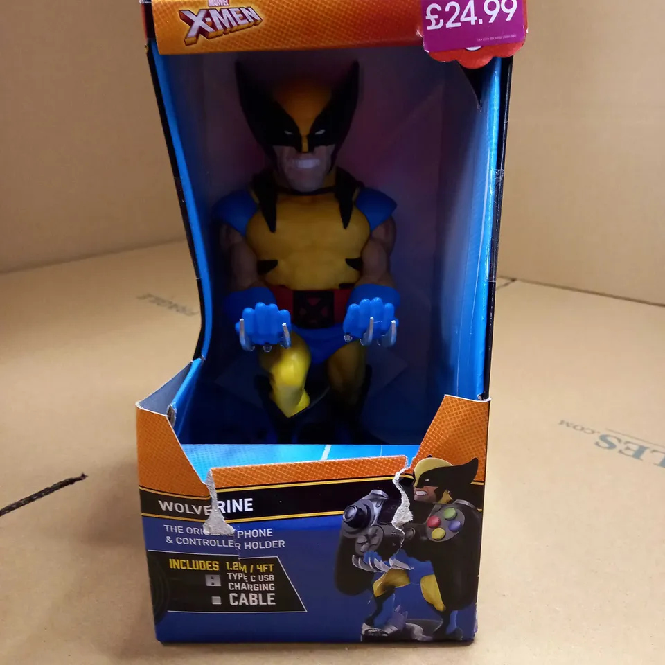 BOXED X-MEN WOLVERINE PHONE CONTROLLER HOLDER
