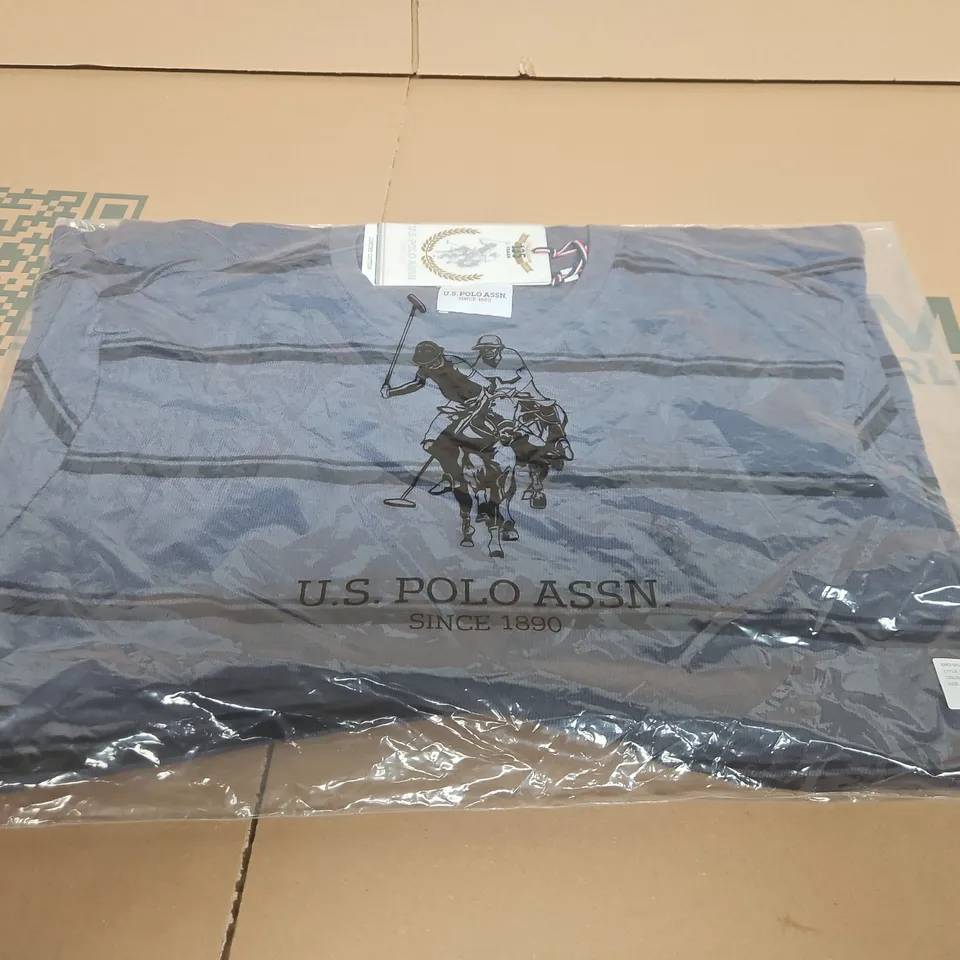 US POLO ASSN POLO KNITTED SHIRT - SIZE L