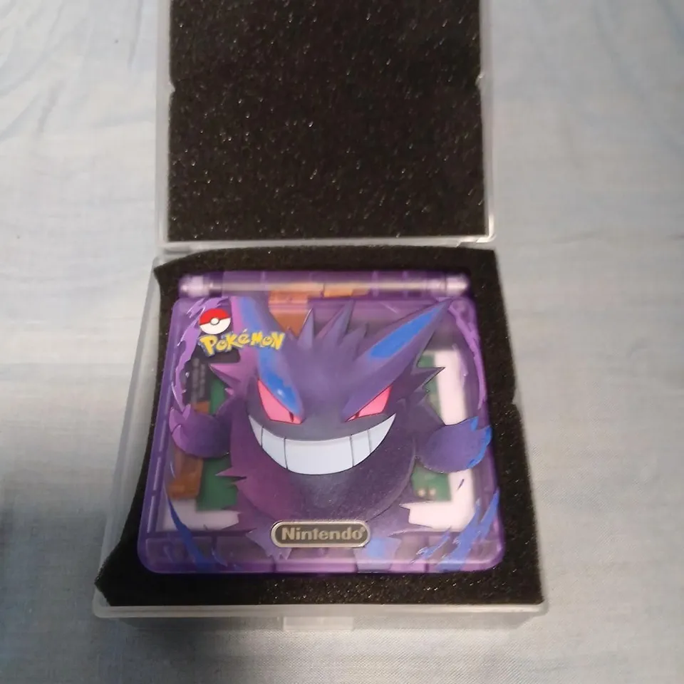 NINTENDO GAME BOY ADVANCE SP – PURPLE TRANSPARENT (GBA SP)