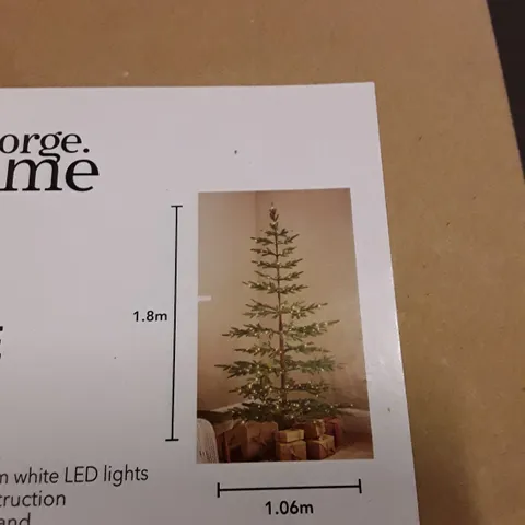 PALLET OF APPROXIMATELY 24 BRAND NEW BOXED 6FT PE PRE-LIT TREES