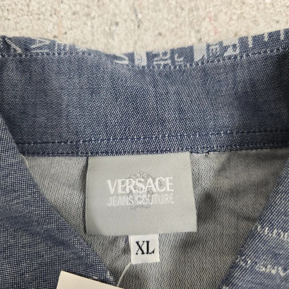 VERSACE JEANS COUTURE DENIM SHIRT – XL