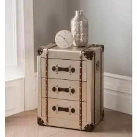 BRAND NEW HOMESDIRECT365 3 DRAWER STORAGE TRUNK